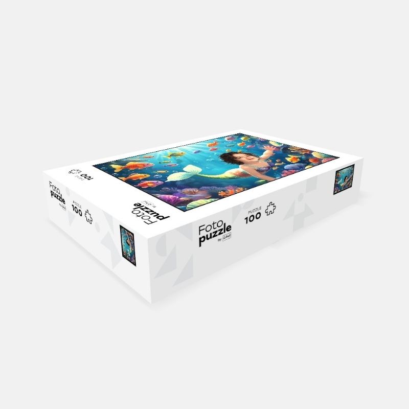 Puzzle ze zdjęciem Syrenka 100 – podróż w podwodny świat przygód