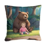 Misiu poduszka ze zdjęciem – personalizowana dekoracja z uroczym motywem misia. Idealny prezent na każdą okazję dla dzieci i dorosłych.