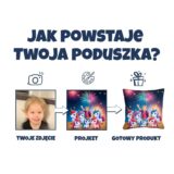 Jak powstaje poduszka jednorożce z imieniem dziecka