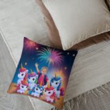 poduszka jednorożce z imieniem dziecka