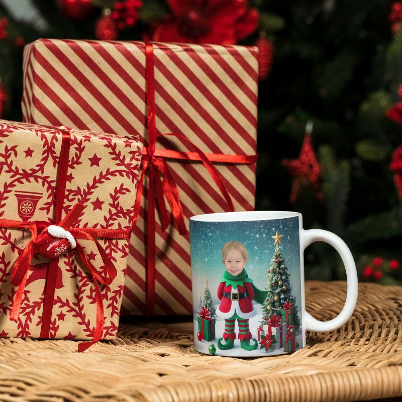 Odkryj Kubek Świąteczny z Twoim Zdjęciem – idealny prezent na Boże Narodzenie! Wybierz wyjątkowy upominek z Twoim zdjęciem połączonym z bajkową grafiką
