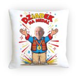 Poduszka Dziadek na Medal ze zdjęciem – personalizowany prezent dla Dziadka.