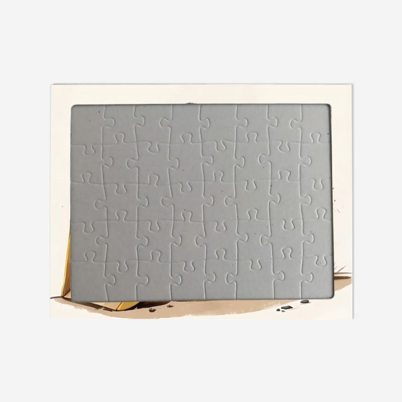 Personalizowane puzzle spychacz z dzieckiem w roli operatora.