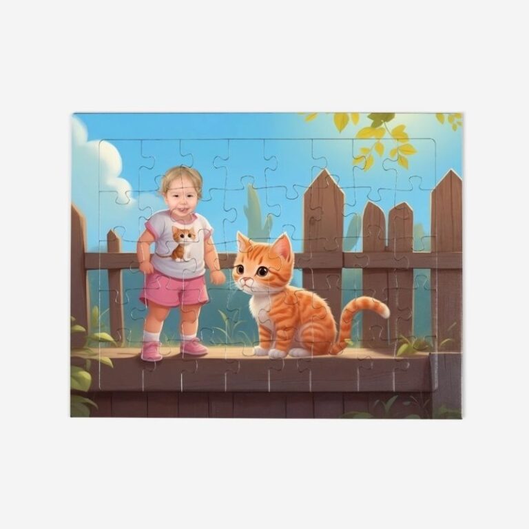 Puzzle kotek dla dziewczynek to Puzzle kotek dla dziewczynek
