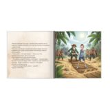 Personalizowana książka o piratach ze zdjęciem dziecka