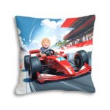 poduszka ze zdjęciem kierowca wyścigowy – personalizowany prezent z motywem Formuły 1