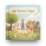 personalizowana książka o farmie ze zdjęciem dziecka