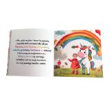 personalizowana książka o kolorach z imieniem i zdjęciem dziecka