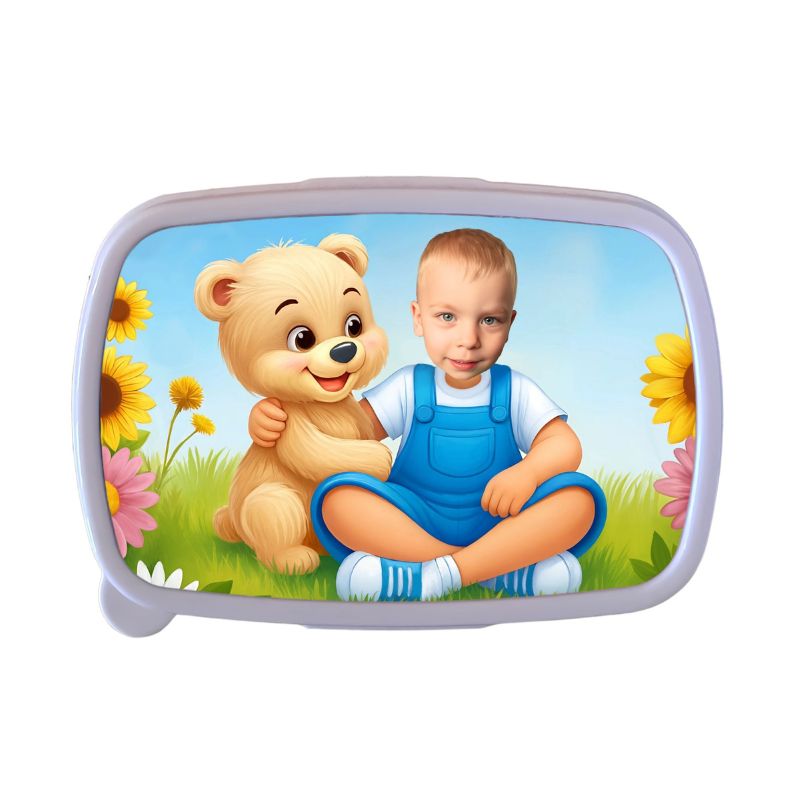 śniadaniówka ze zdjęciem Misiek