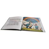 Personalizowana książka dla chłopca o kolorach z dinozaurem – dziecko bohaterem bajki