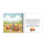 personalizowana książka o farmie ze zdjęciem dziecka